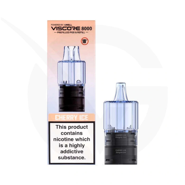 Cherry Ice Uwell Viscore 8000 Refill Pods