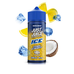 Citron and Coconut Shortfill E-liquid by Just Juice Ice
