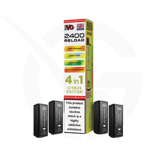 Citrus Edition Prefilled Pods By IVG 2400 Reload