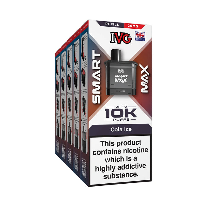 IVG Smart Max 10000 Puffs Box of 5 & 10