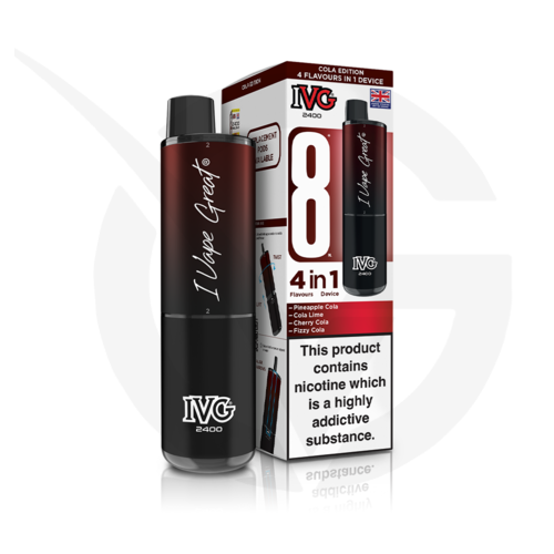 IVG 2400 Prefilled Vape Kit - Rechargeable & Reload Device IVG 2400 Prefilled Vape Kit - Rechargeable & Reload Device