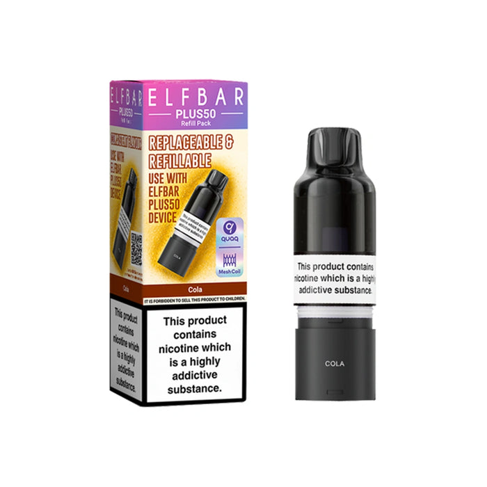Elf Bar Plus 50 Box of 5 & 10