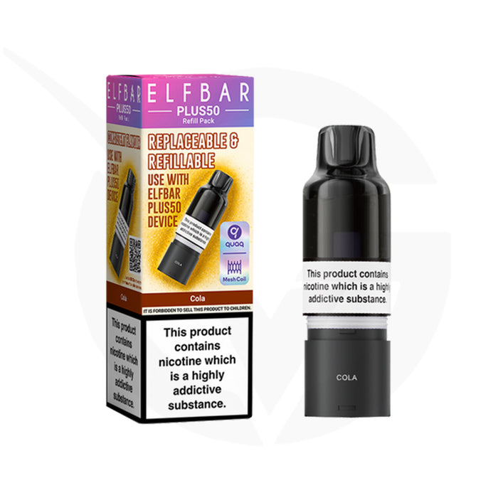 Cola Elfbar Plus50 Refill Pods