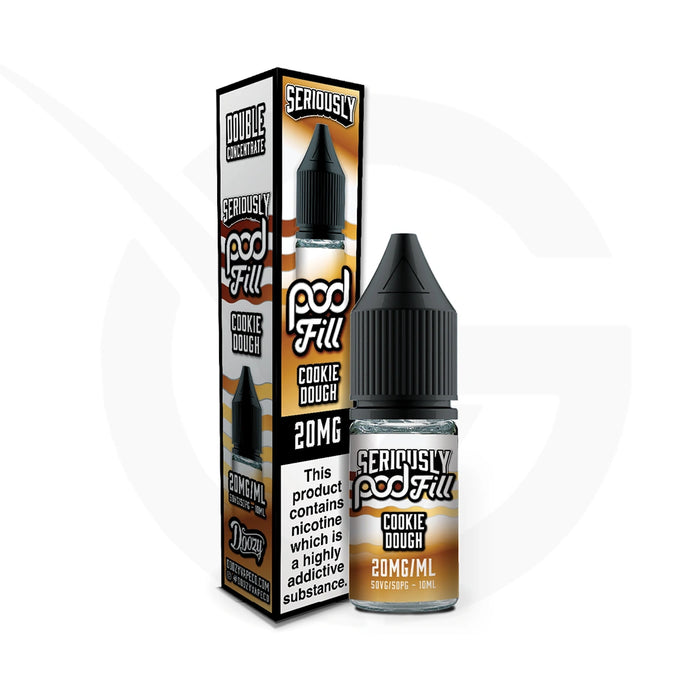 Seriously Pod Fill Cookie Dough Nic Salt E-Liquid