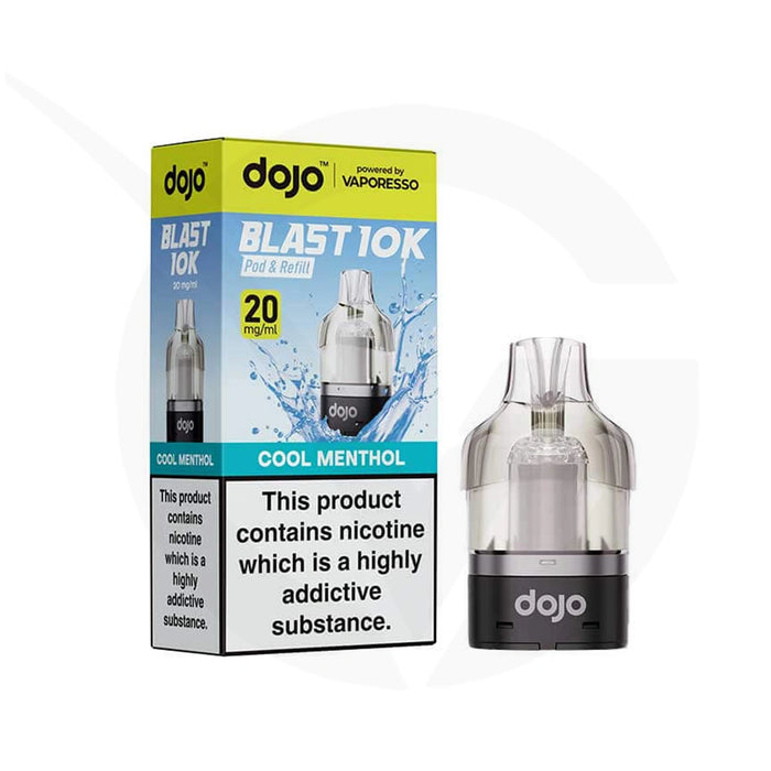 Cool Menthol Dojo Blast 10000 Refill Pack