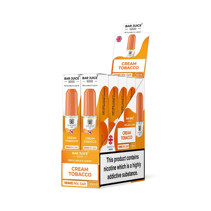 Bar Juice 5000 Nic Salts - Pack of 10 x 10ml