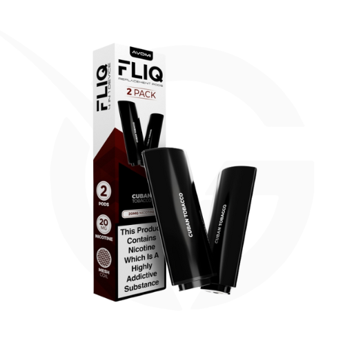 Cuban Tobacco Prefilled Pods By Avomi Fliq
