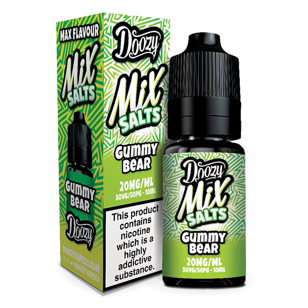 Gummy Bear 10ml Nic Salt E-liquid by Doozy Mix Salts