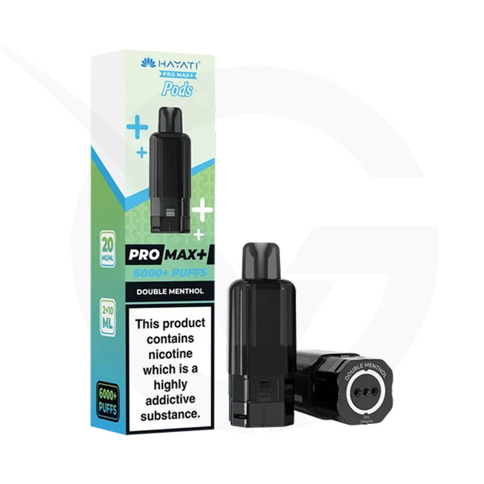 Double Menthol Hayati Pro Max Plus Refill Pods