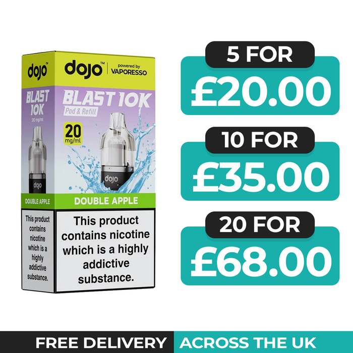 Vaporesso Dojo Blast 10k Double Apple Refill Pods