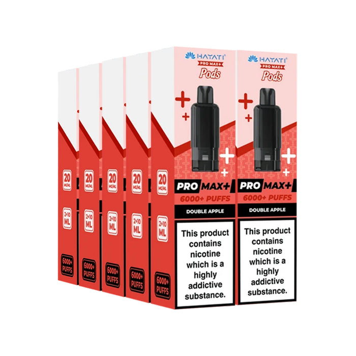Hayati Pro Max Plus 6000 Pods - Bulk Buy Box of 5 & 10