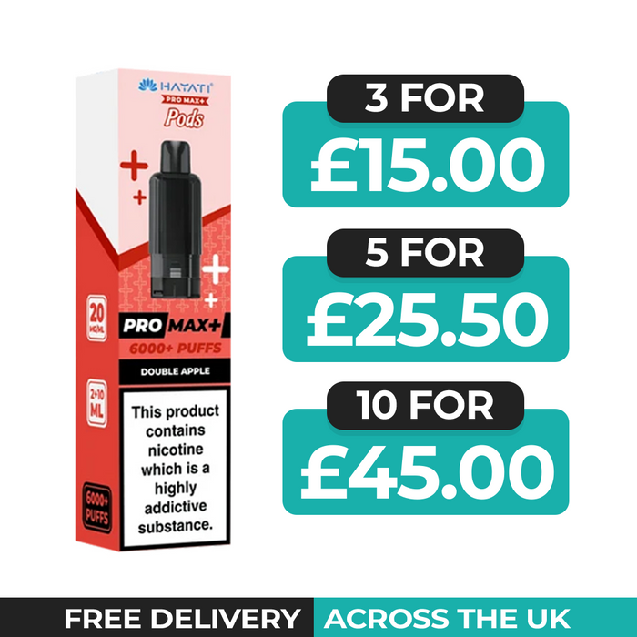 Hayati Pro Max Plus Double Apple Refill Pods