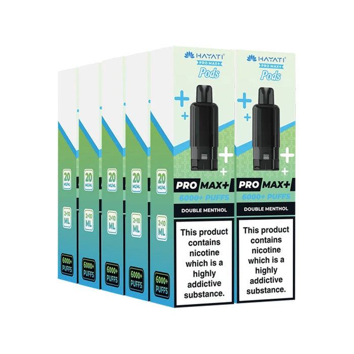 Hayati Pro Max Plus 6000 Pods - Bulk Buy Box of 5 & 10