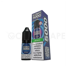 Ultimate 5000 Bar Salt Dr Blue Nic Salt E-Liquid