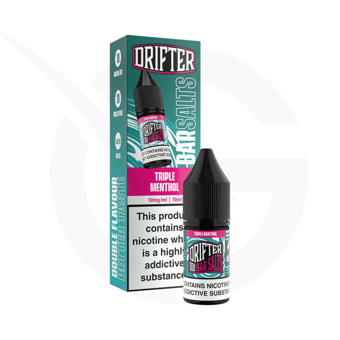 Triple Menthol Nic Salt E-Liquid By Drifter