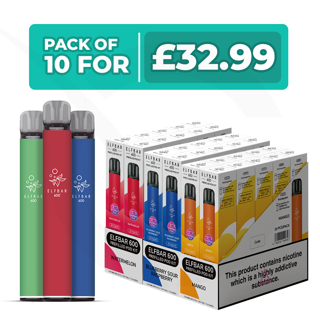 Elf Bar 600 Pod Kit & Prefilled pods