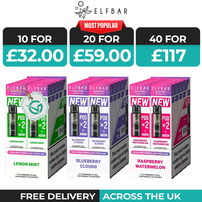 Elf Bar Elfa Pro Pods Box of 10
