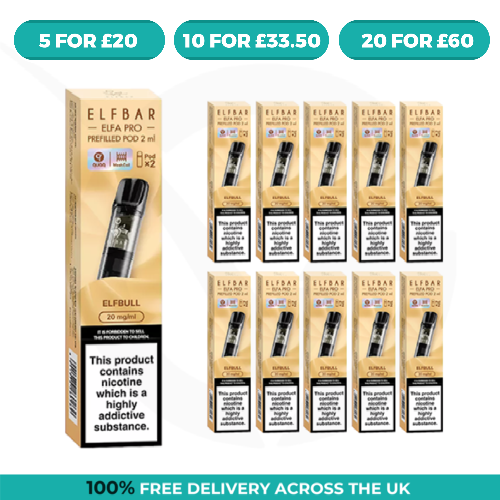 Elfbull Elfa Pro Prefilled Pods by Elf Bar