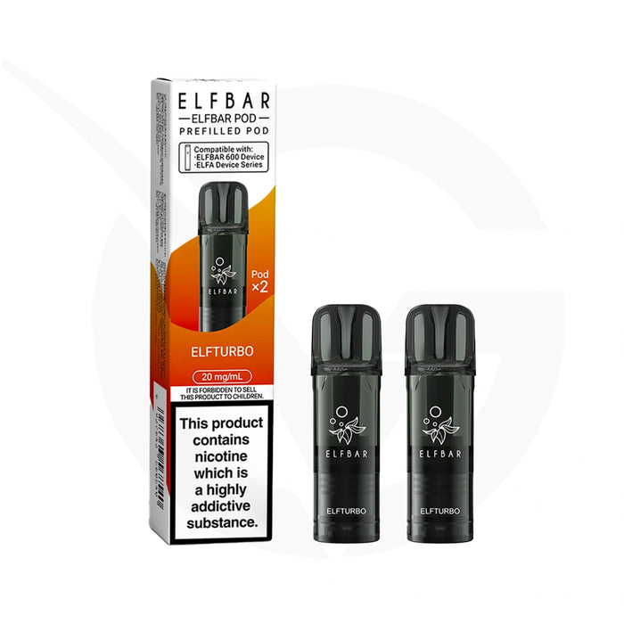 Elfturbo Prefilled Pods By Elf Bar 600