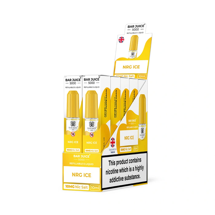 Bar Juice 5000 Nic Salts - Pack of 10 x 10ml