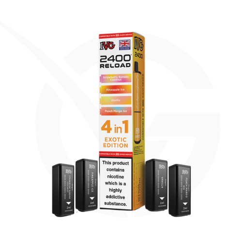 Exotic Edition Prefilled Pods By IVG 2400 Reload