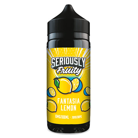 Fantasia Lemon 100ml Shortfill E-Liquid By Seriously Fruity