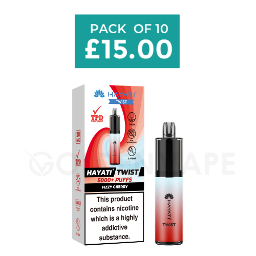 Hayati Twist 5000 5K Puffs Disposable Vape Kit