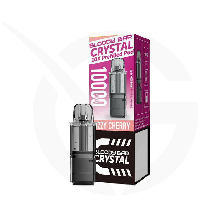Fizzy Cherry Refill Pack By Bloody Bar Crystal 10k