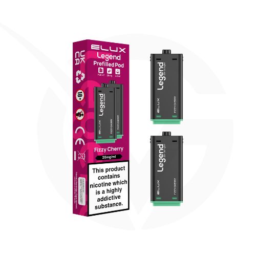 Fizzy Cherry Elux Legend 1500 2in1 Prefilled Pods