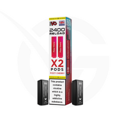Fizzy Cherry 2-in-1 Prefilled Pods By IVG 2400 Reload