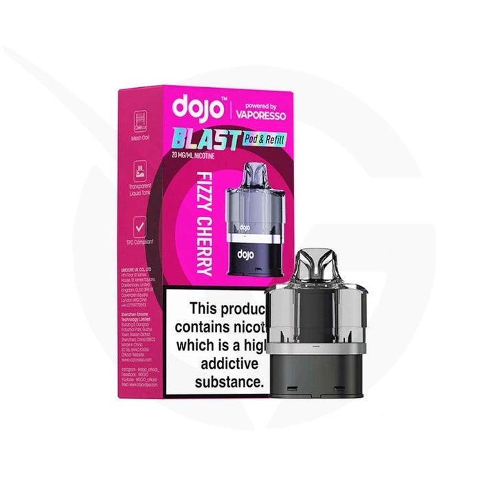 Fizzy Cherry Dojo Blast 6000 Refill Pack