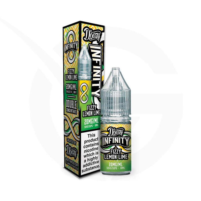 Fizzy Lemon Lime 10ml Nic Salt E-Liquid by Doozy Infinity