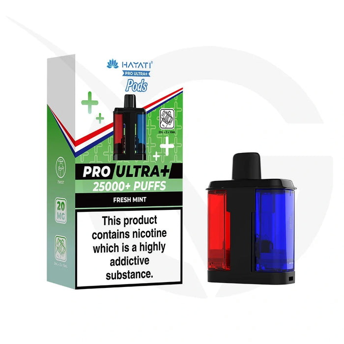 Fresh Mint Hayati Pro Ultra Plus 25000 Refill Pods