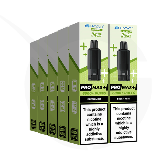 Hayati Pro Max Plus 6000 Pods - Bulk Buy Box of 5 & 10