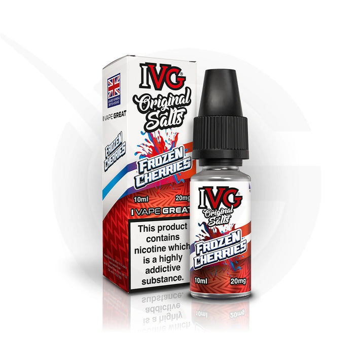 IVG Original Salt Frozen Cherries Nic Salt E-Liquid