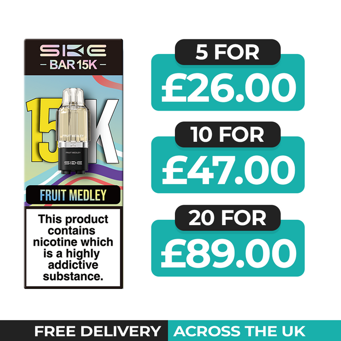 SKE Bar 15K Fruit Medley Refill Pods