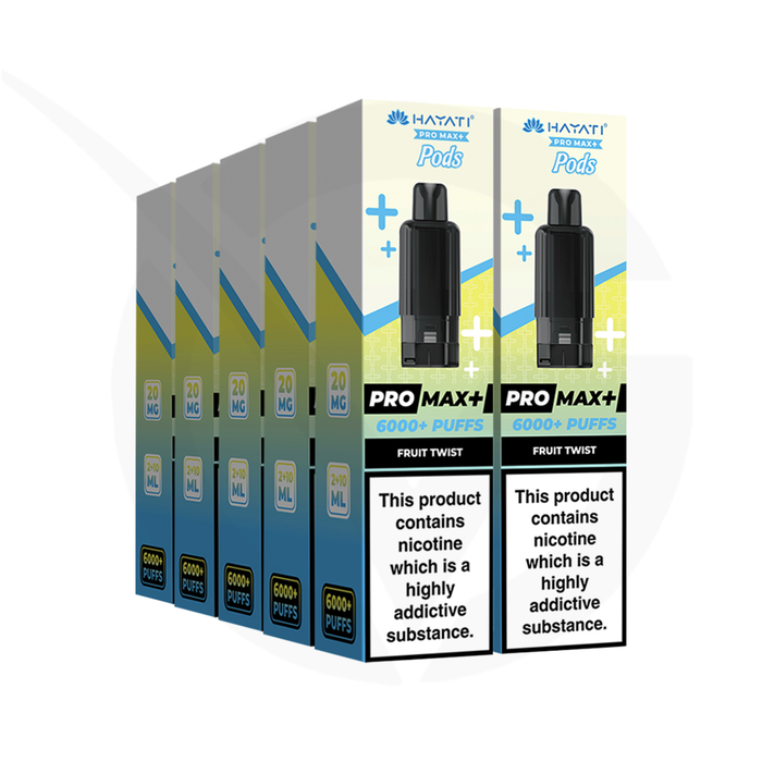 Hayati Pro Max Plus 6000 Pods - Bulk Buy Box of 5 & 10