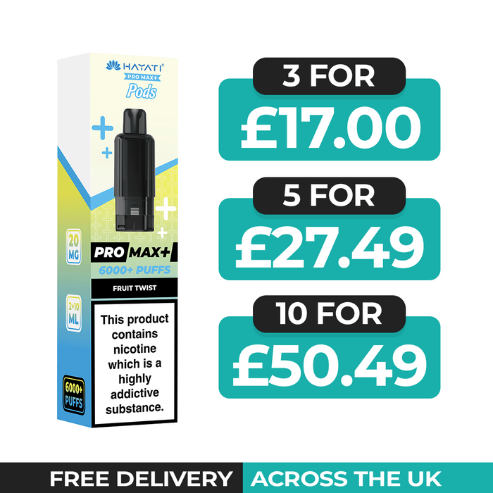 Hayati Pro Max Plus Fruit Twist Refill Pods