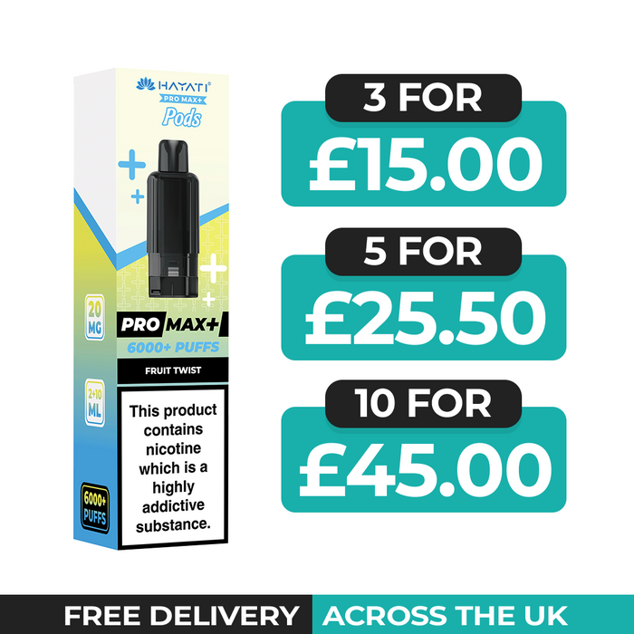 Hayati Pro Max Plus Fruit Twist Refill Pods