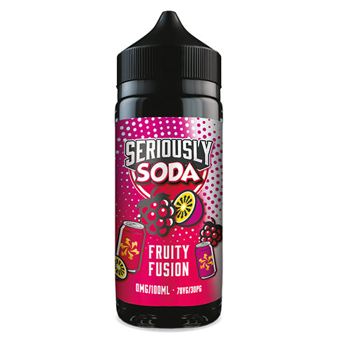 Fruity Fusion 100ml Shortfill E-Liquid by Seriously Soda