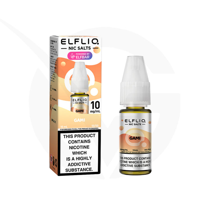 Gami 10ml Elfliq Nic Salt E-Liquid By Elf Bar