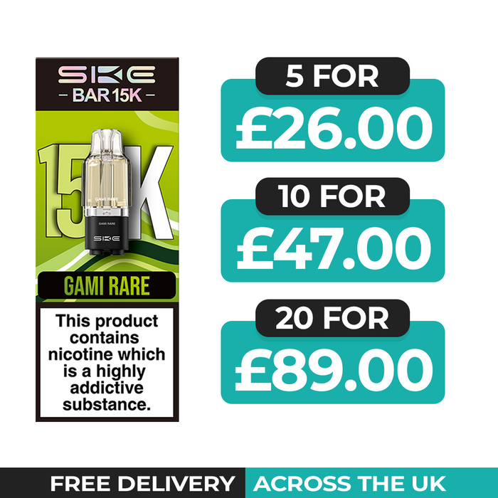 SKE Bar 15K Gami Rare Refill Pods