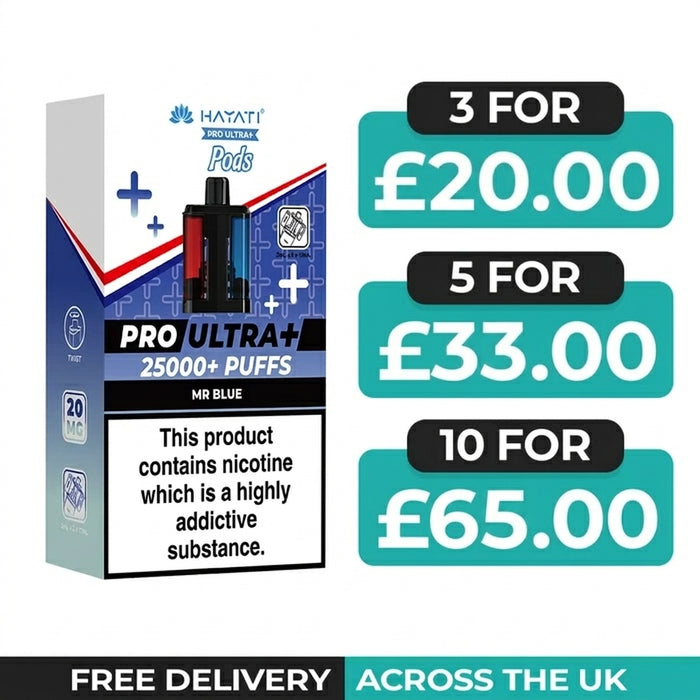 Hayati Pro Ultra Plus 25000 Mr Blue Refill Pods