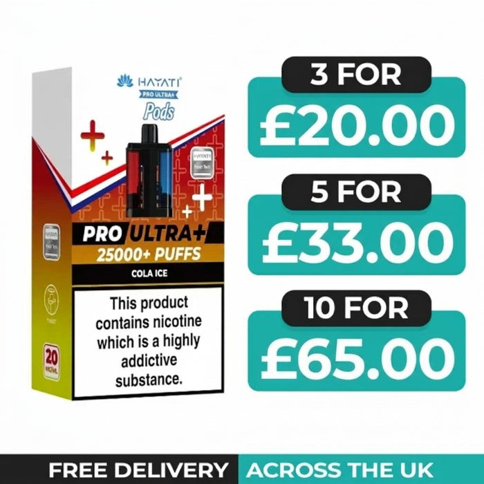 Hayati Pro Ultra Plus 25000 Cola Ice Refill Pods