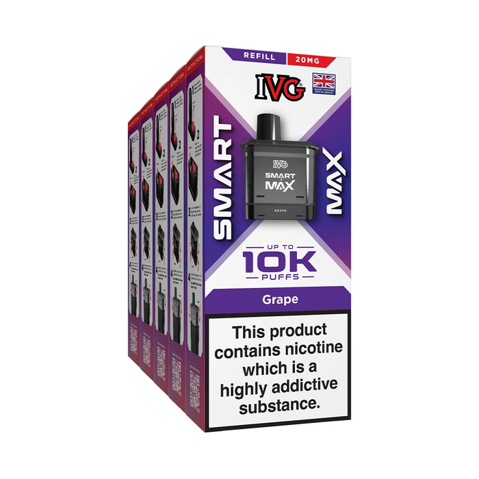 IVG Smart Max 10000 Puffs Box of 5 & 10