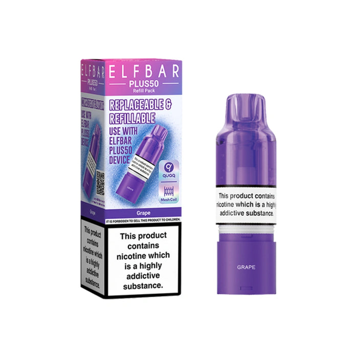Elf Bar Plus 50 Box of 5 & 10