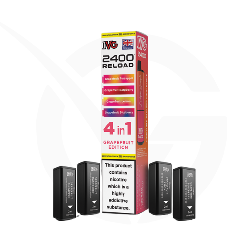 Grapefruit Edition Prefilled Pods By IVG 2400 Reload