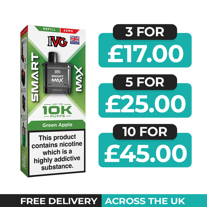 IVG Smart Max Green Apple Refill Pods