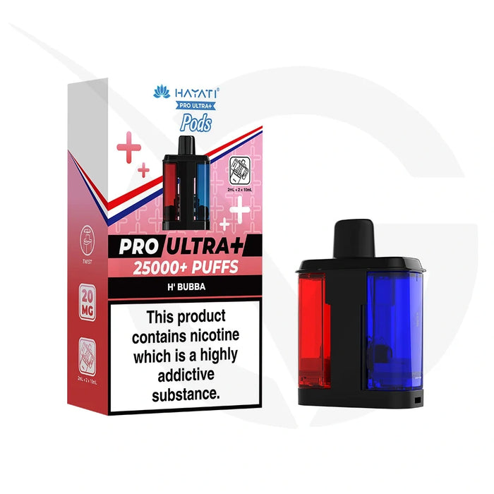 H' Bubba Hayati Pro Ultra Plus 25000 Refill Pods