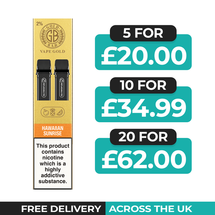Gold Bar Reload Hawaiian Sunrise Refill Pods